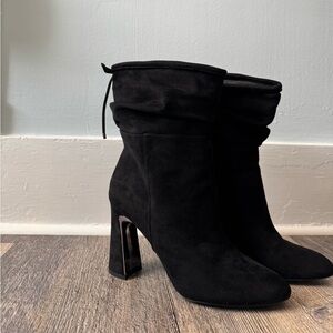 Impo Memory Foam Silver Bottom Boots Size 10